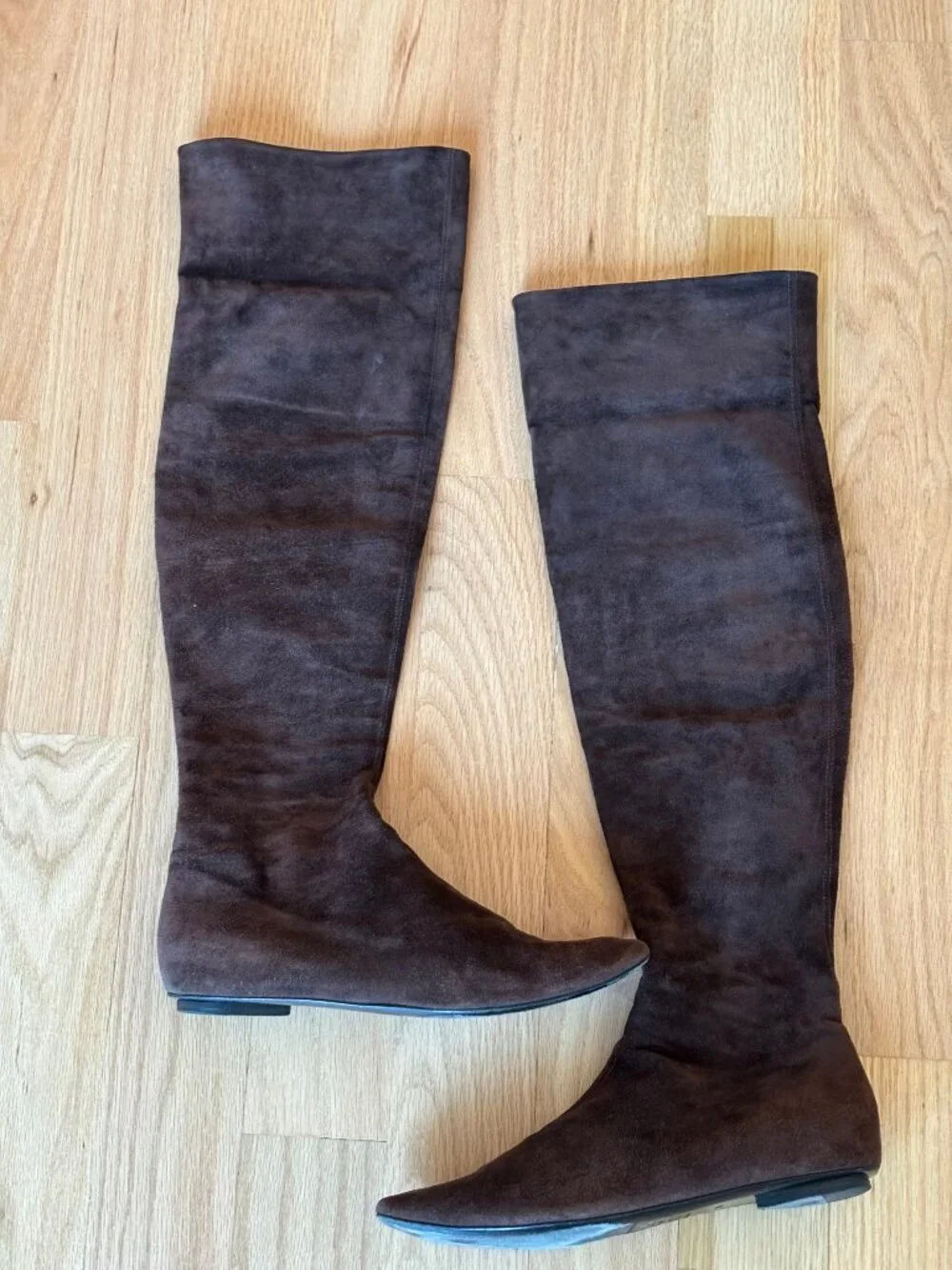 Sigerson Morrison Over the Knee Suede Boots